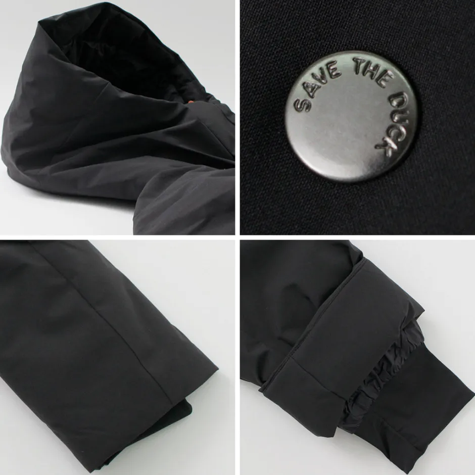 Down Wear^SAVE THE DUCK / Phyllis Synthetic Down Hooded Middle Jacket