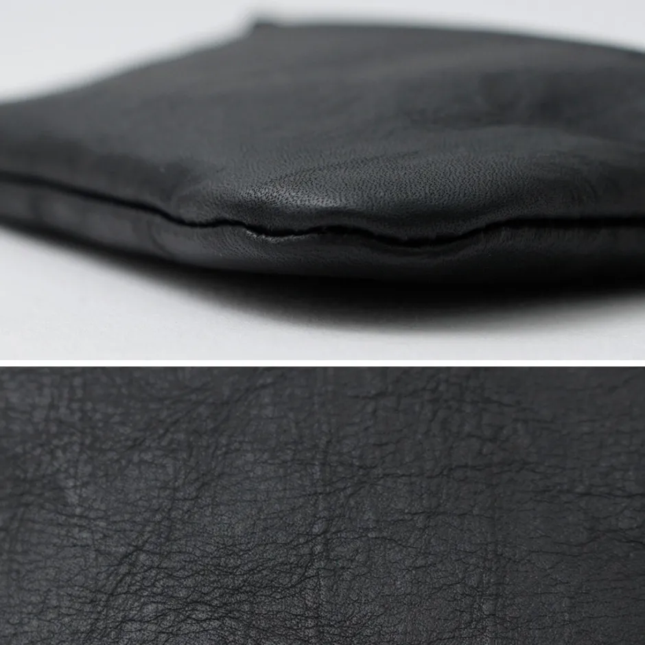 Other Bags^SENTI / Dyneema Leather Double Zipper Pouch