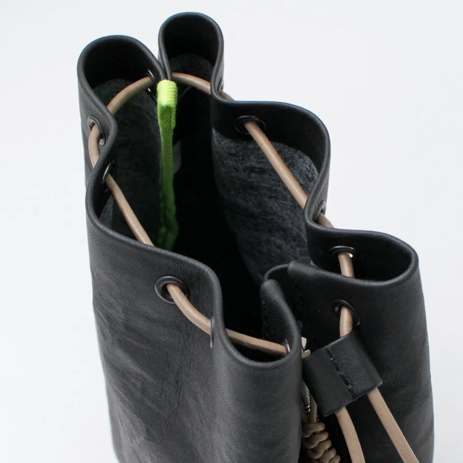 Shoulder Bags^SENTI / Dyneema Leather Drawstring Bag L