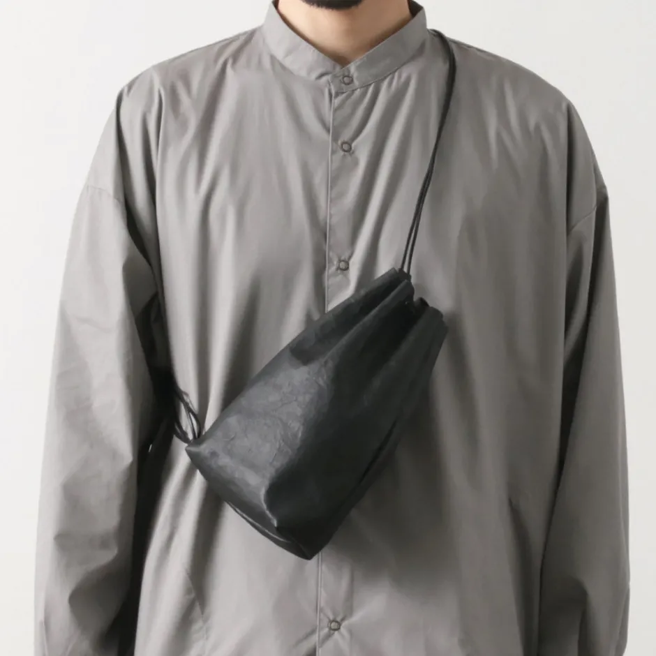 Shoulder Bags^SENTI / Dyneema Leather Drawstring Bag L