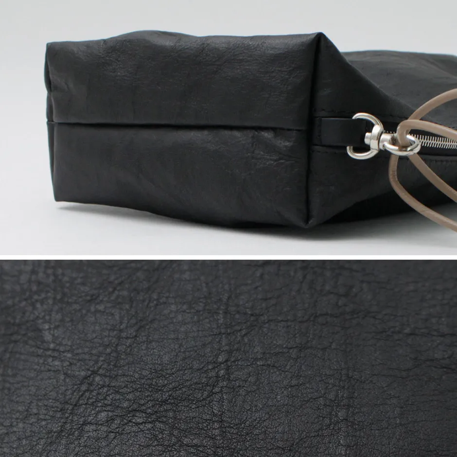 Shoulder Bags^SENTI / Dyneema Leather Drawstring Bag L