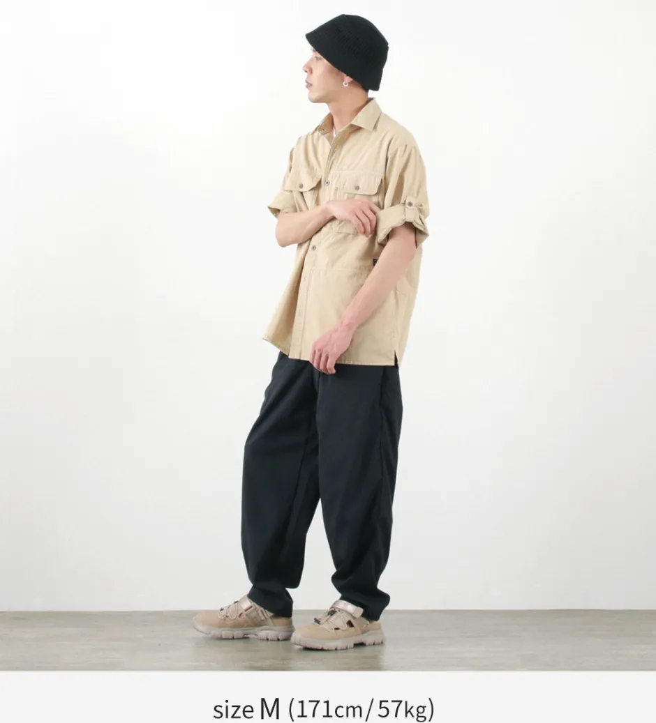 Trousers^SI / Packable Sheen Easy Pants