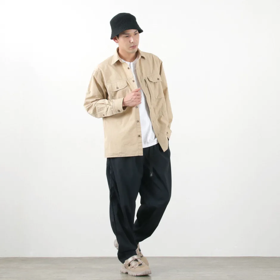 Trousers^SI / Packable Sheen Easy Pants