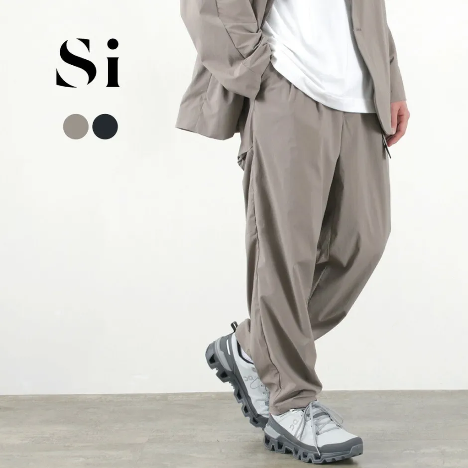Trousers^SI / Packable Sheen Easy Pants