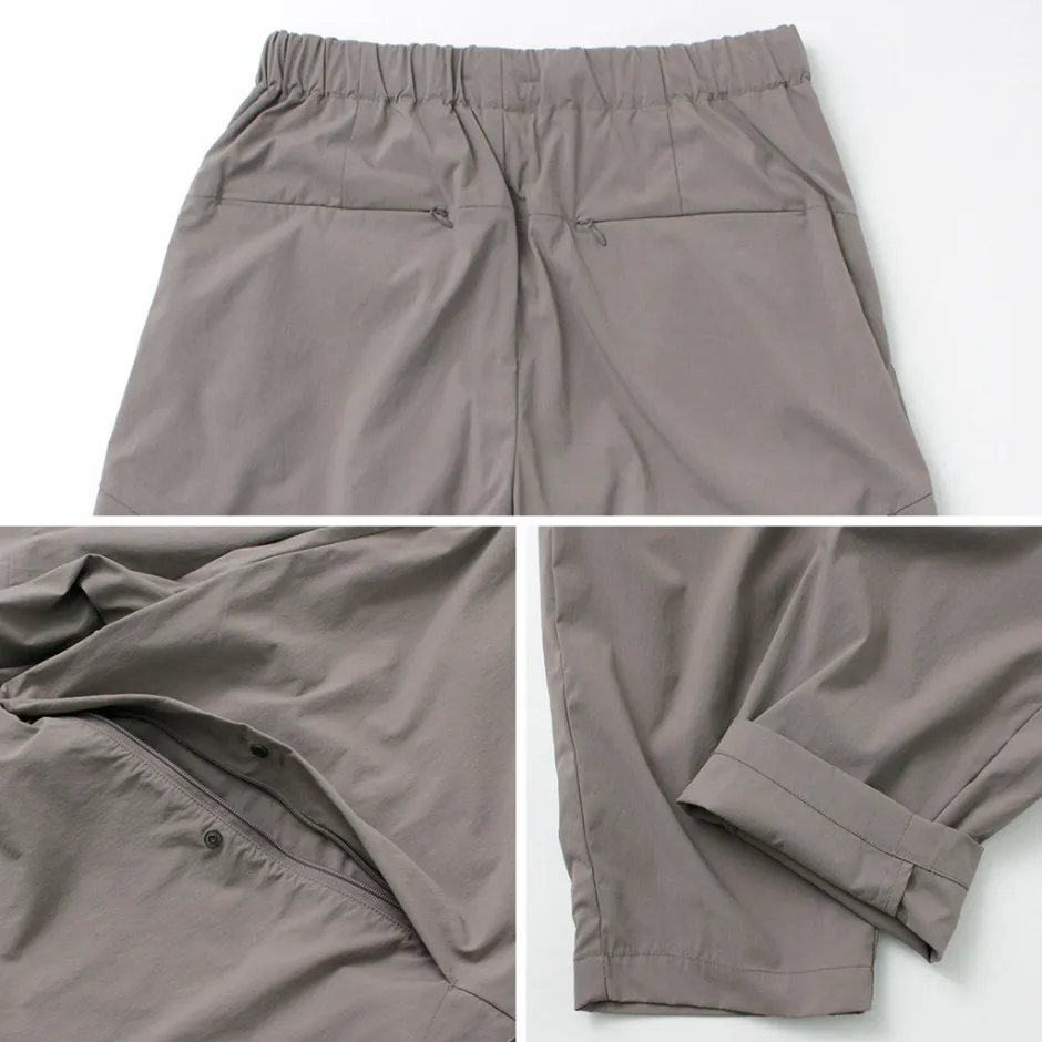 Trousers^SI / Packable Sheen Easy Pants