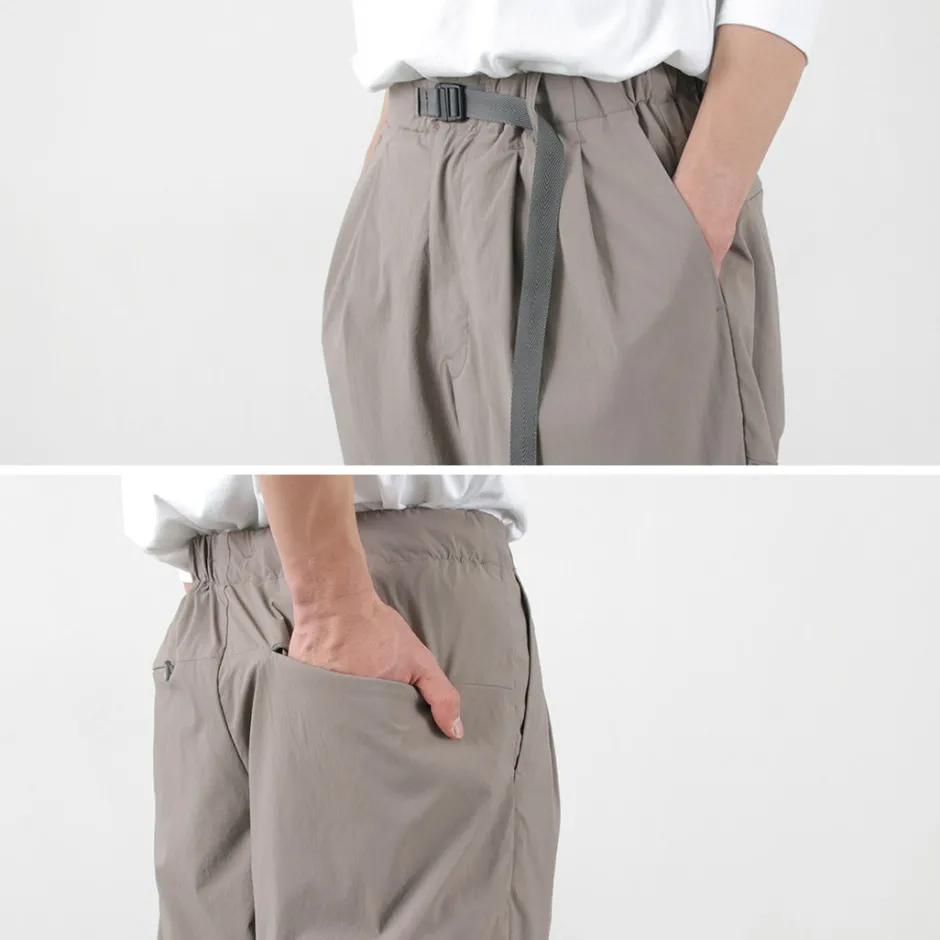 Trousers^SI / Packable Sheen Easy Pants