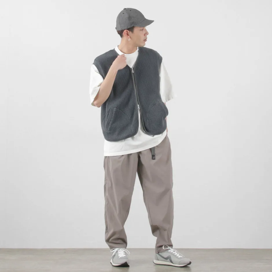 Sweatshirts^SI / Waffle Zip Vest