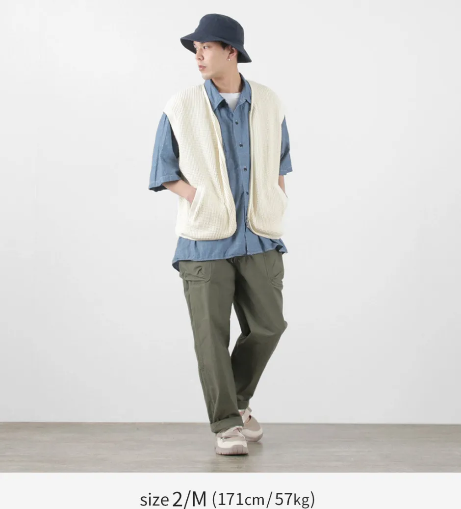 Sweatshirts^SI / Waffle Zip Vest