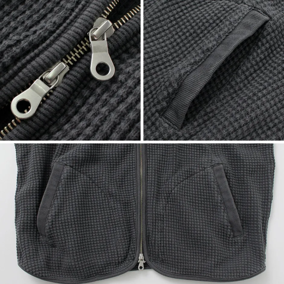 Sweatshirts^SI / Waffle Zip Vest
