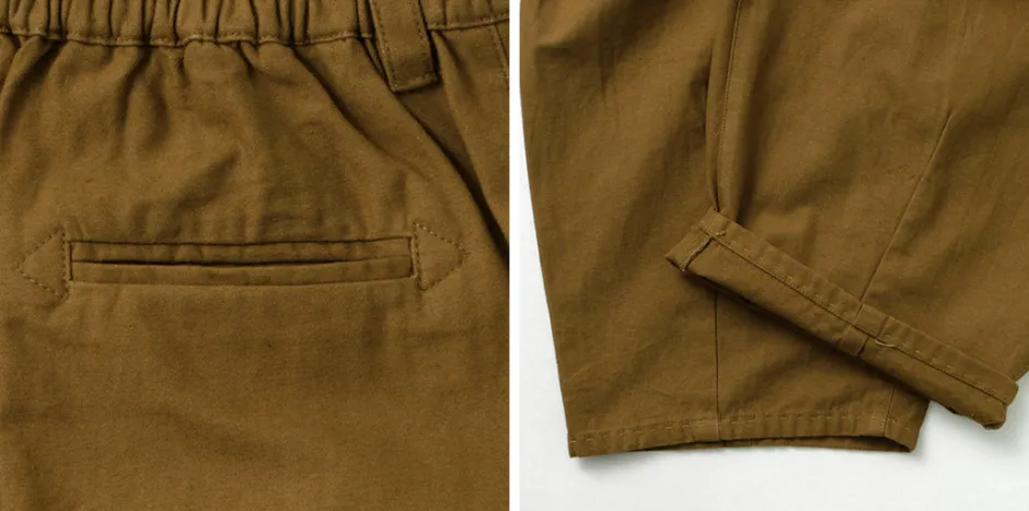 Trousers^SLOW HANDS / Back Satin Poofy Tuck Pants