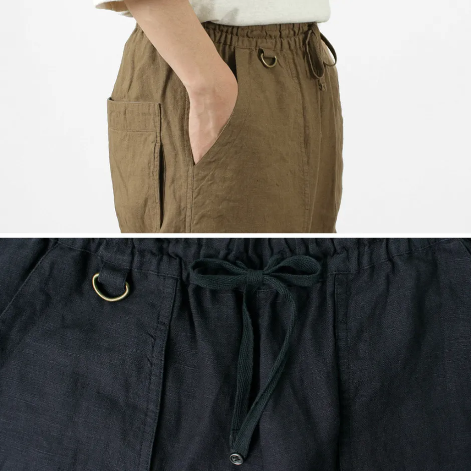 Trousers^SLOW HANDS / Fine Linen Daytripper Pants