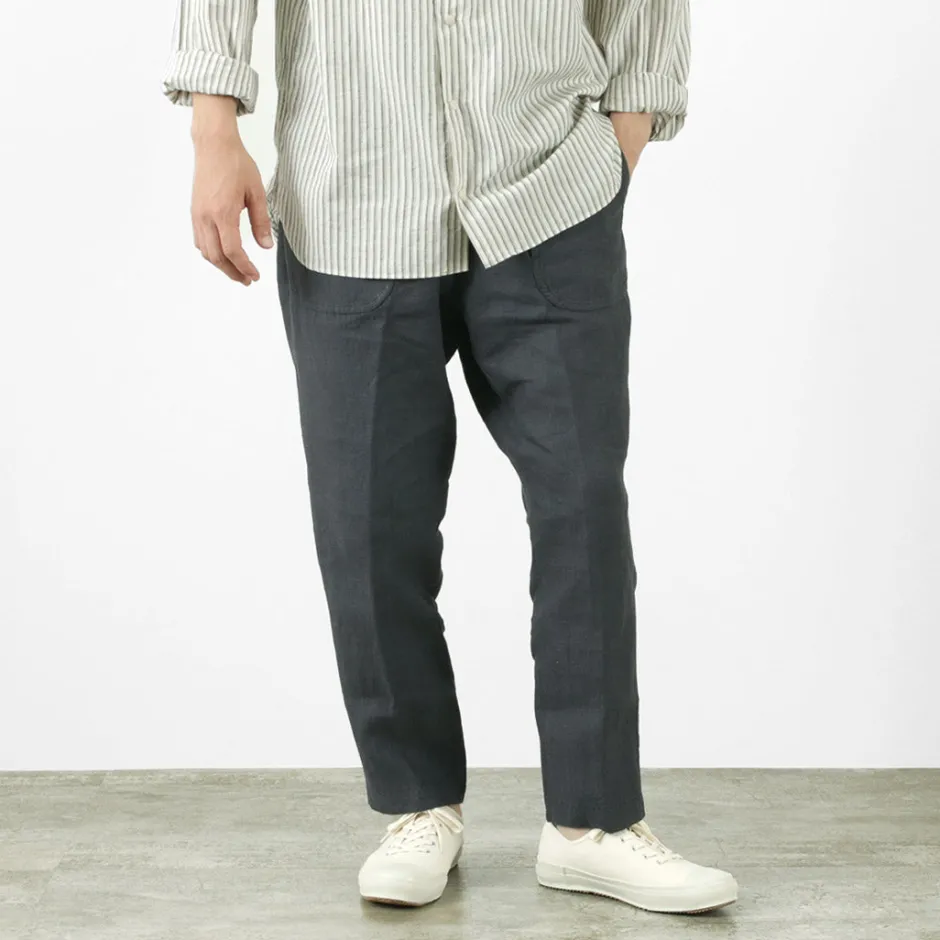 Trousers^SLOW HANDS / Fine Linen Daytripper Pants
