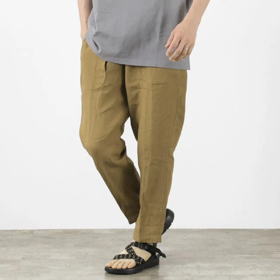 Trousers^SLOW HANDS / Fine Linen Daytripper Pants