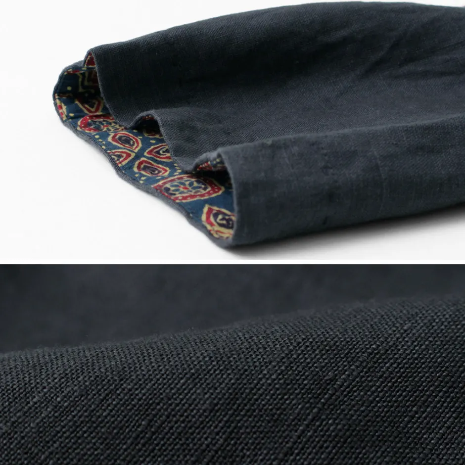 Trousers^SLOW HANDS / Fine Linen Daytripper Pants
