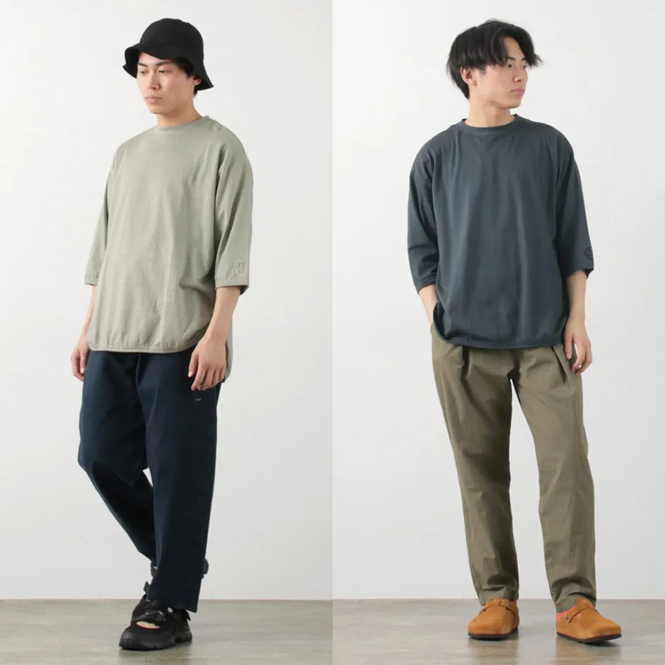 T-Shirts^SLOW HANDS / Hemp Cotton Crew Neck T-Shirt