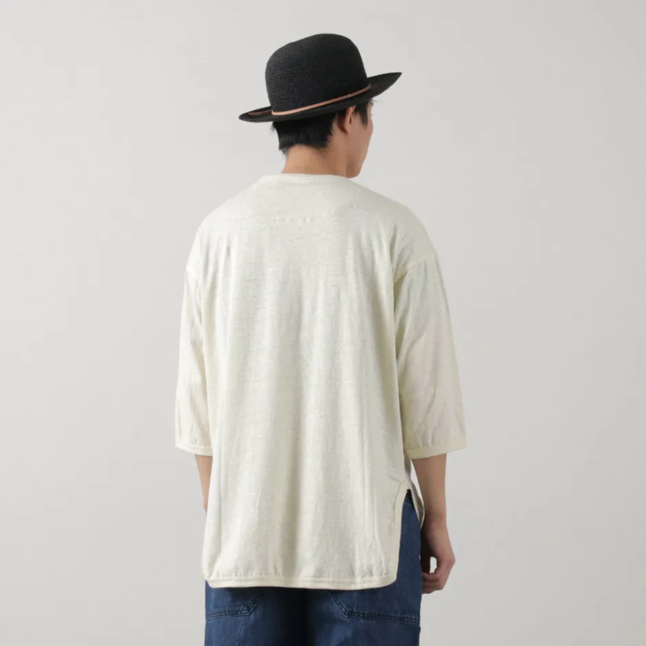 T-Shirts^SLOW HANDS / Hemp Cotton Crew Neck T-Shirt