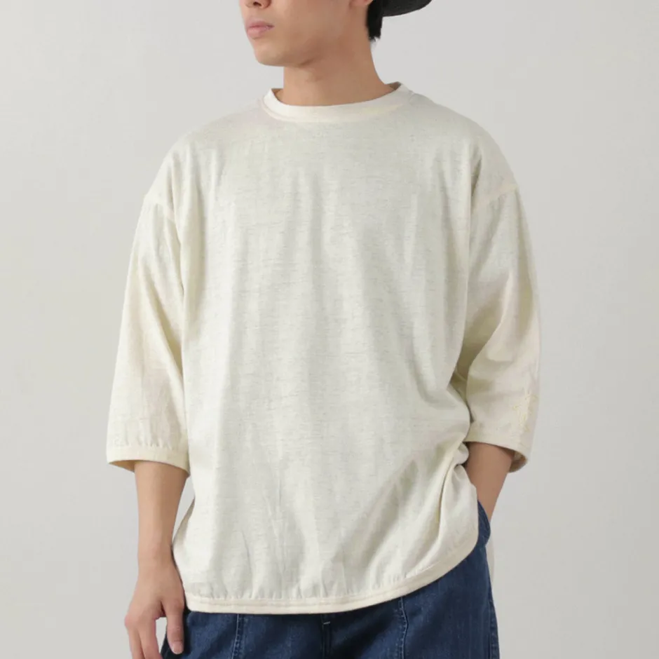 T-Shirts^SLOW HANDS / Hemp Cotton Crew Neck T-Shirt