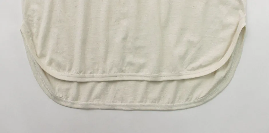 T-Shirts^SLOW HANDS / Hemp Cotton Crew Neck T-Shirt
