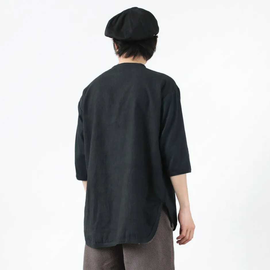 T-Shirts^SLOW HANDS / Henry Neck Combi T-Shirt