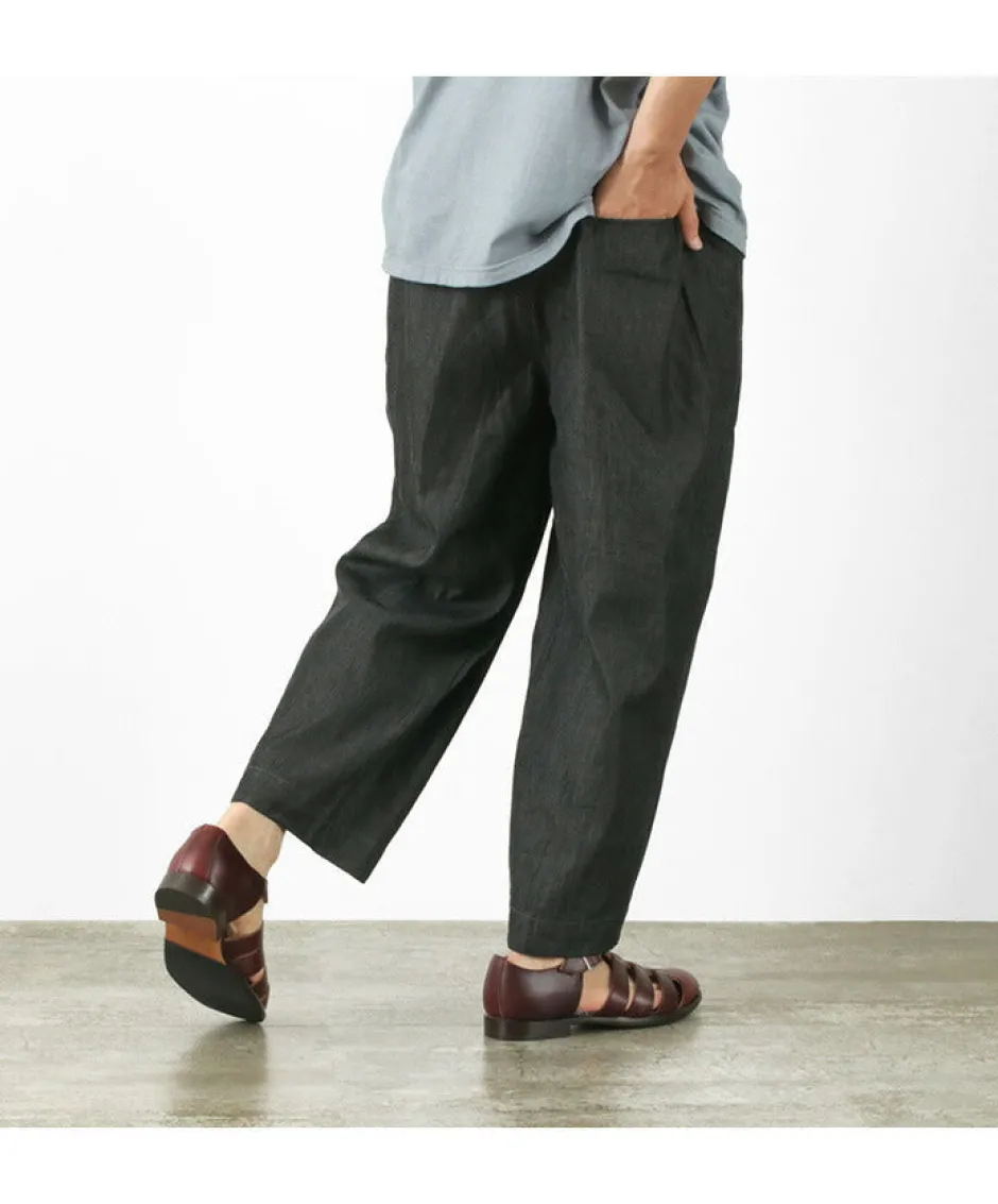 Trousers^SLOW HANDS / Light Denim Beach Pants