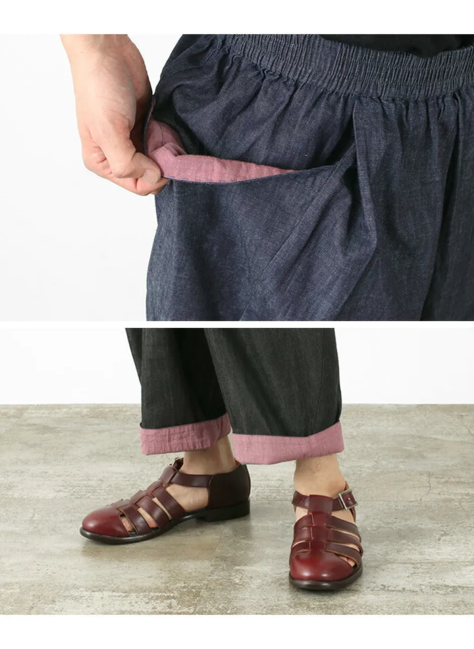 Trousers^SLOW HANDS / Light Denim Beach Pants