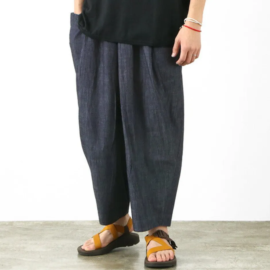 Trousers^SLOW HANDS / Light Denim Beach Pants
