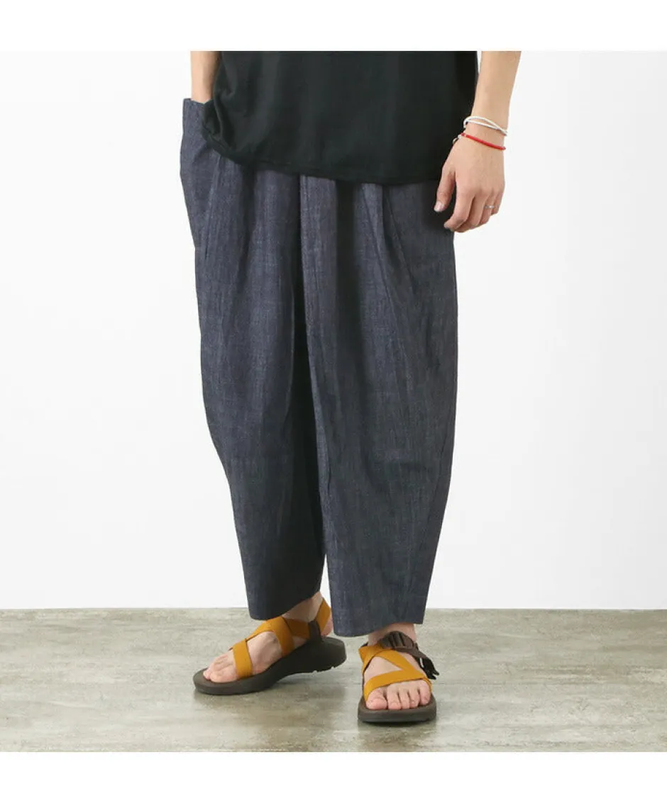 Trousers^SLOW HANDS / Light Denim Beach Pants
