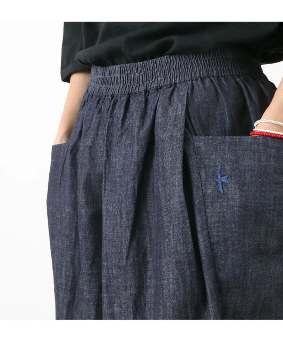 Trousers^SLOW HANDS / Light Denim Beach Pants