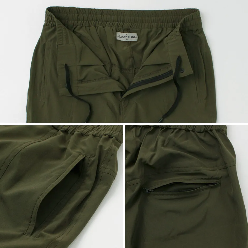 Trousers^SLOW HANDS / Nylon Stretch Trek Pants