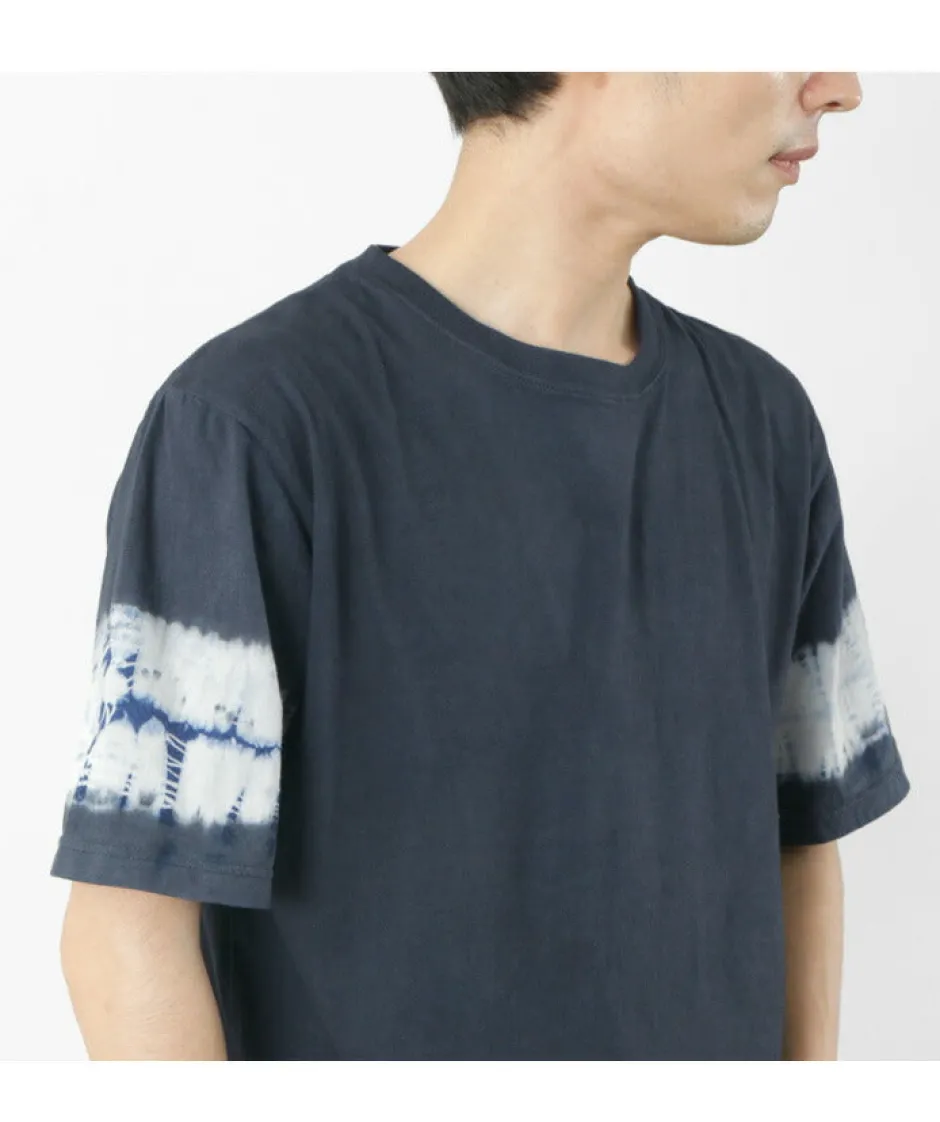 T-Shirts^SLOW HANDS / Tie-Dye Sleeve T-Shirt