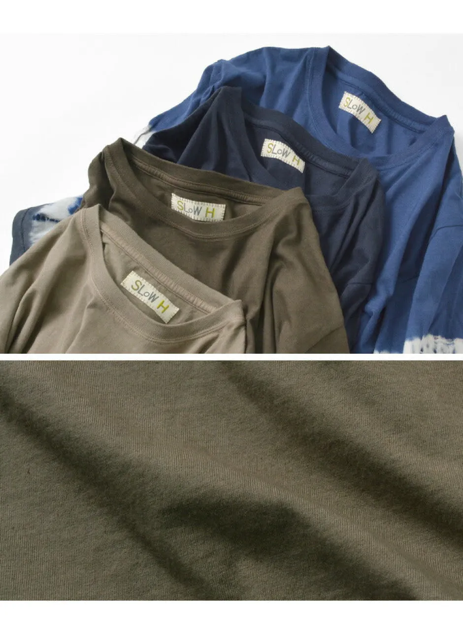 T-Shirts^SLOW HANDS / Tie-Dye Sleeve T-Shirt