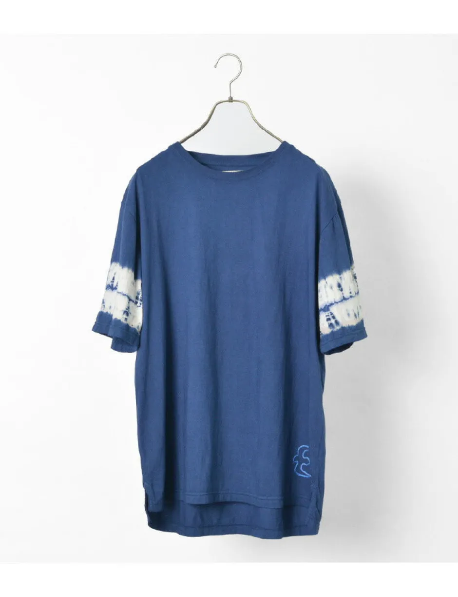 T-Shirts^SLOW HANDS / Tie-Dye Sleeve T-Shirt