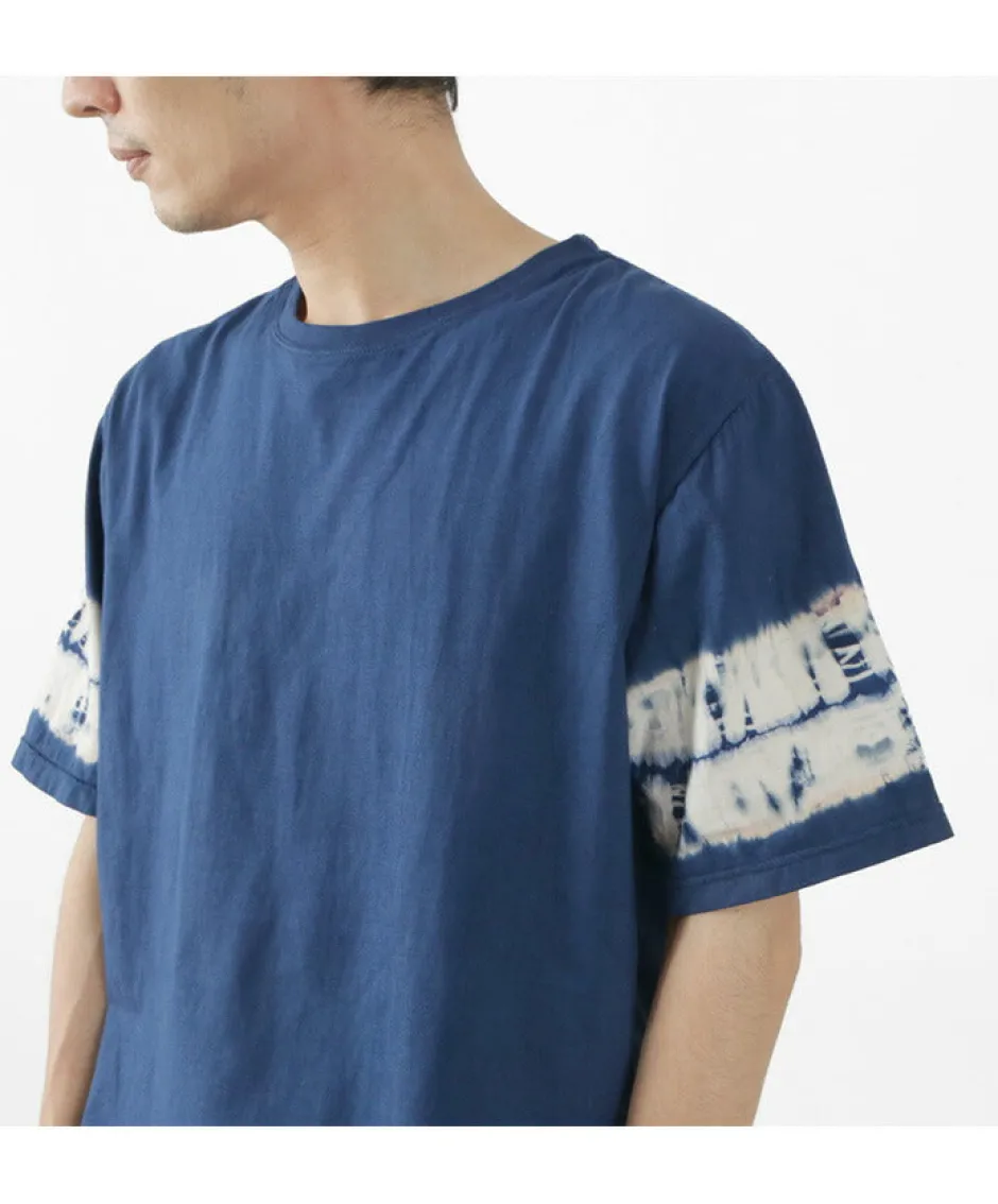 T-Shirts^SLOW HANDS / Tie-Dye Sleeve T-Shirt