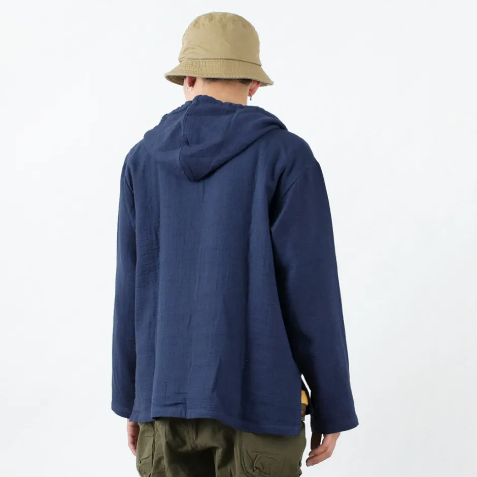 Sweatshirts^SLOW HANDS / Triple gauze Mexican parka