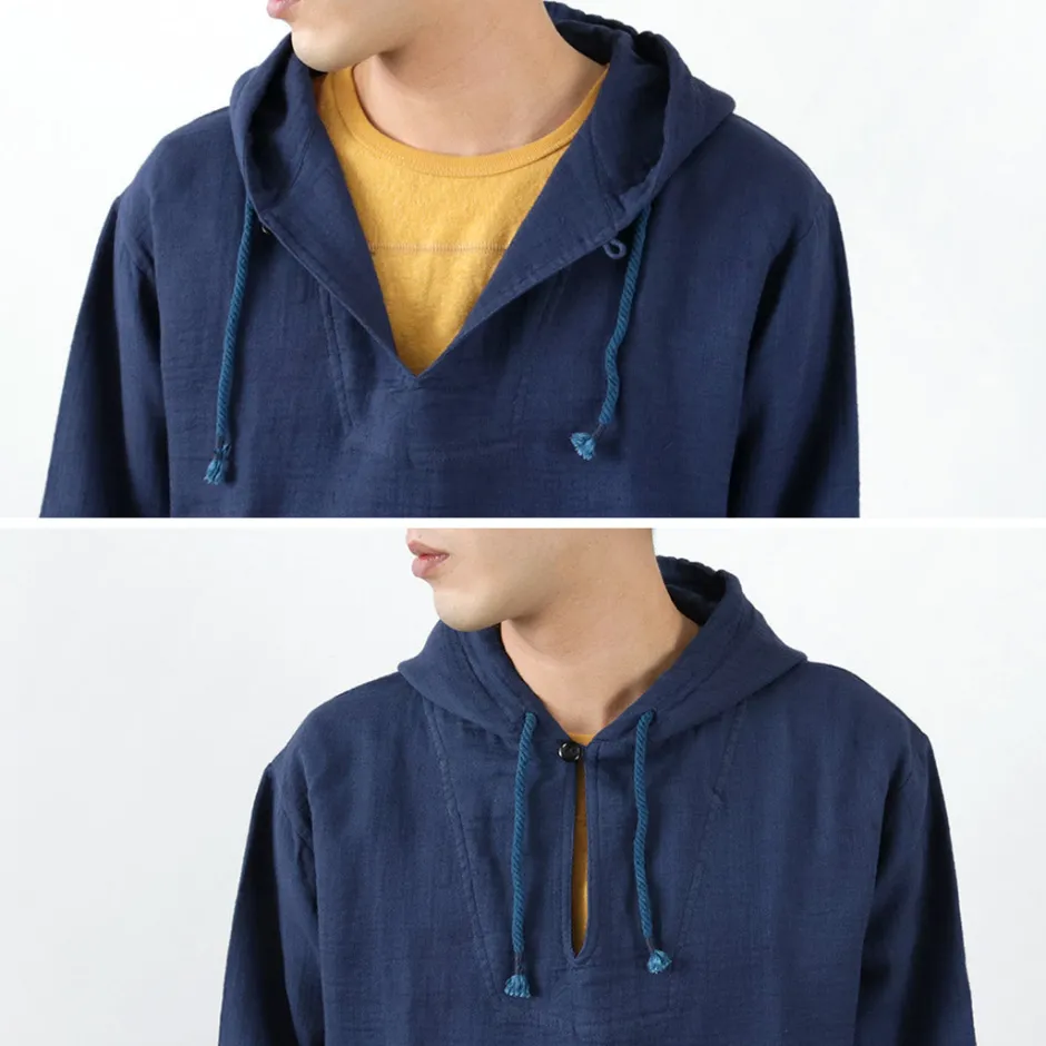 Sweatshirts^SLOW HANDS / Triple gauze Mexican parka