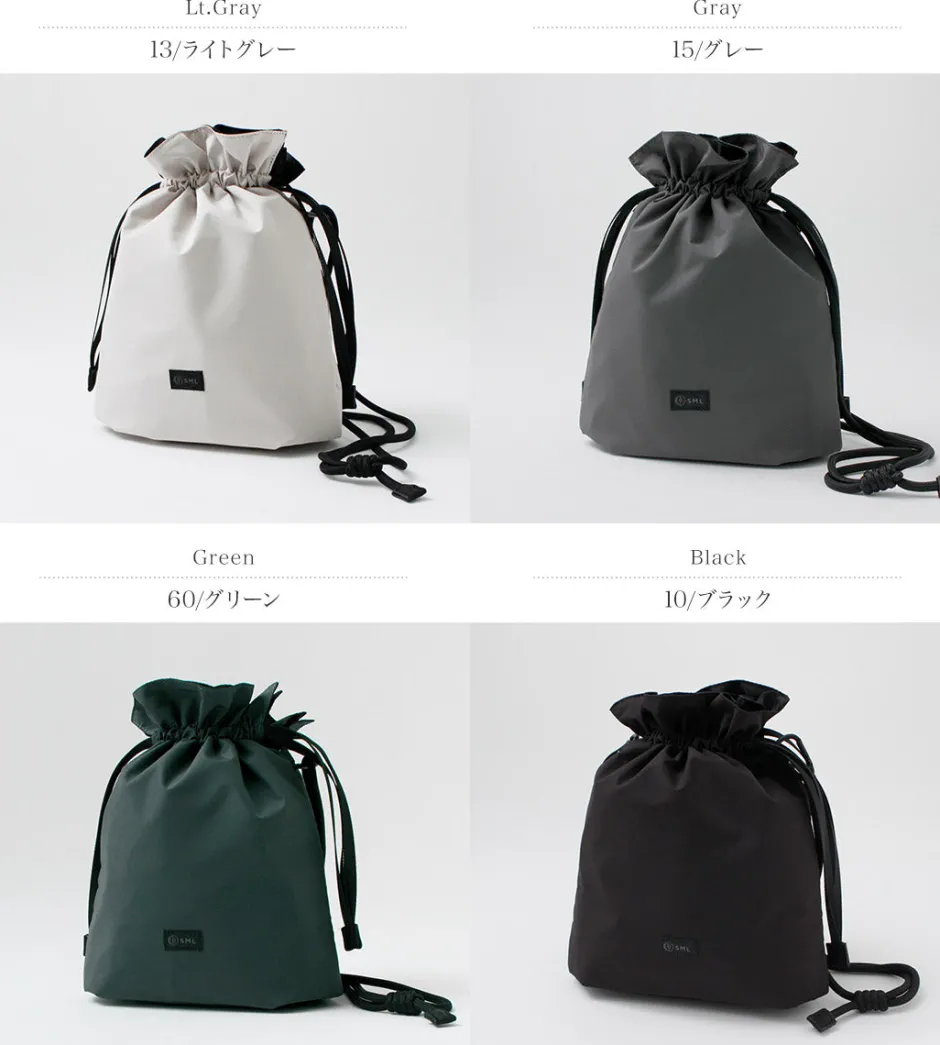 Shoulder Bags^SML / Multi Pocket Drawstring M