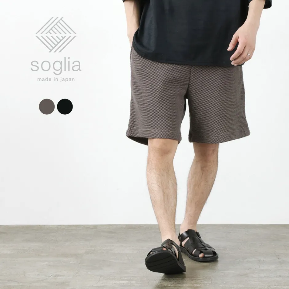 Shorts^SOGLIA / Seed stitch shorts