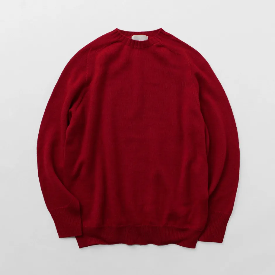 Knits^SOGLIA / Weaners Seamless Merino Wool Crew Neck Sweater