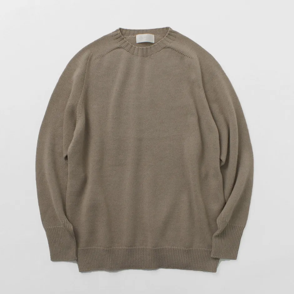 Knits^SOGLIA / Weaners Seamless Merino Wool Crew Neck Sweater