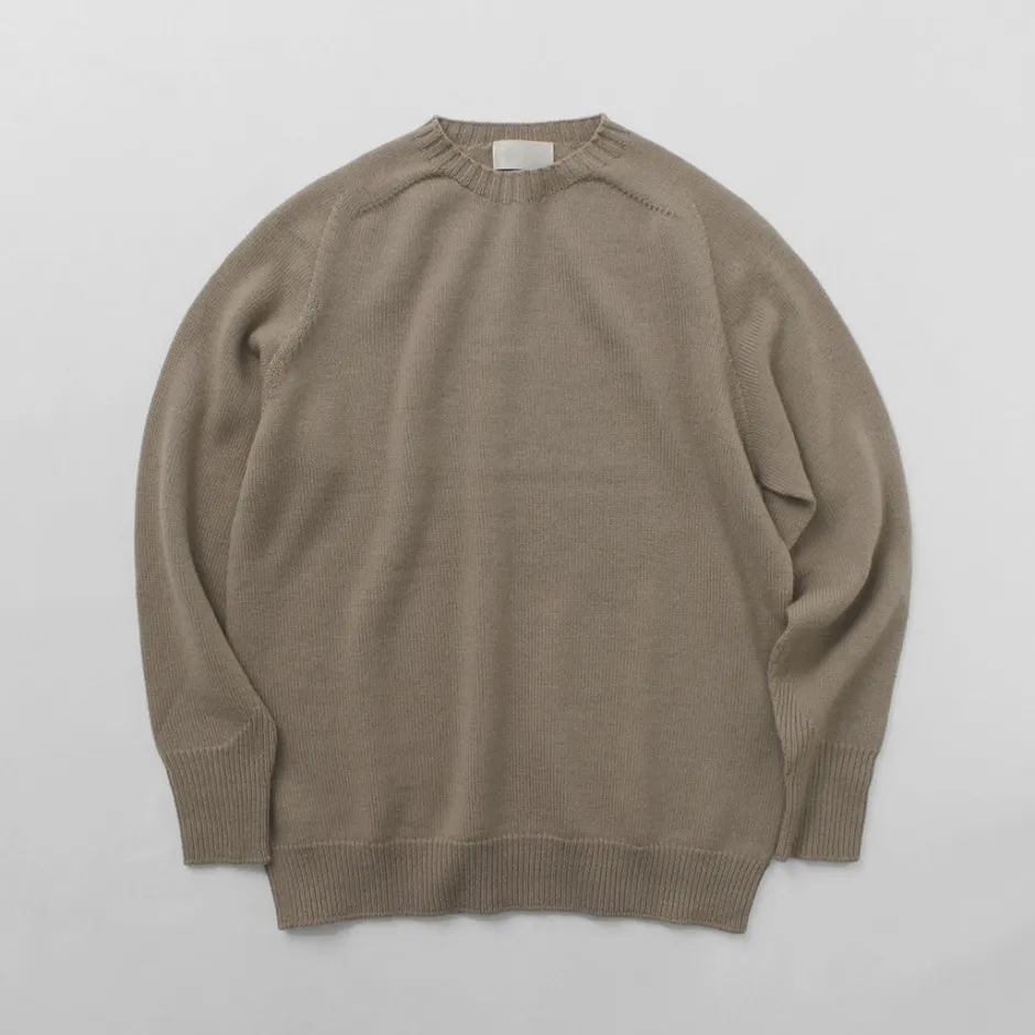 Knits^SOGLIA / Weaners Seamless Merino Wool Crew Neck Sweater