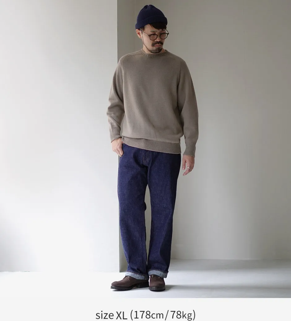 Knits^SOGLIA / Weaners Seamless Merino Wool Crew Neck Sweater