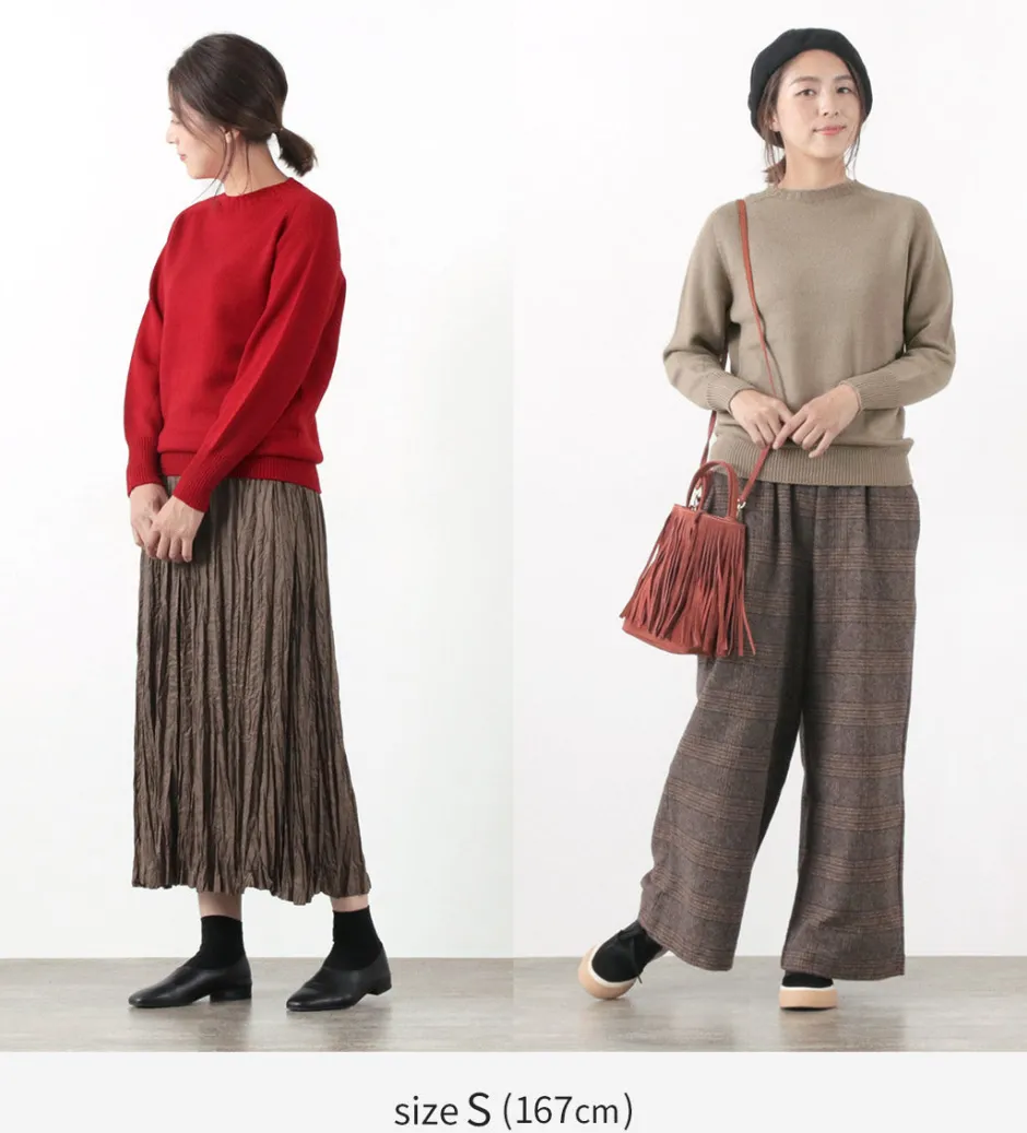 Knits^SOGLIA / Weaners Seamless Merino Wool Crew Neck Sweater