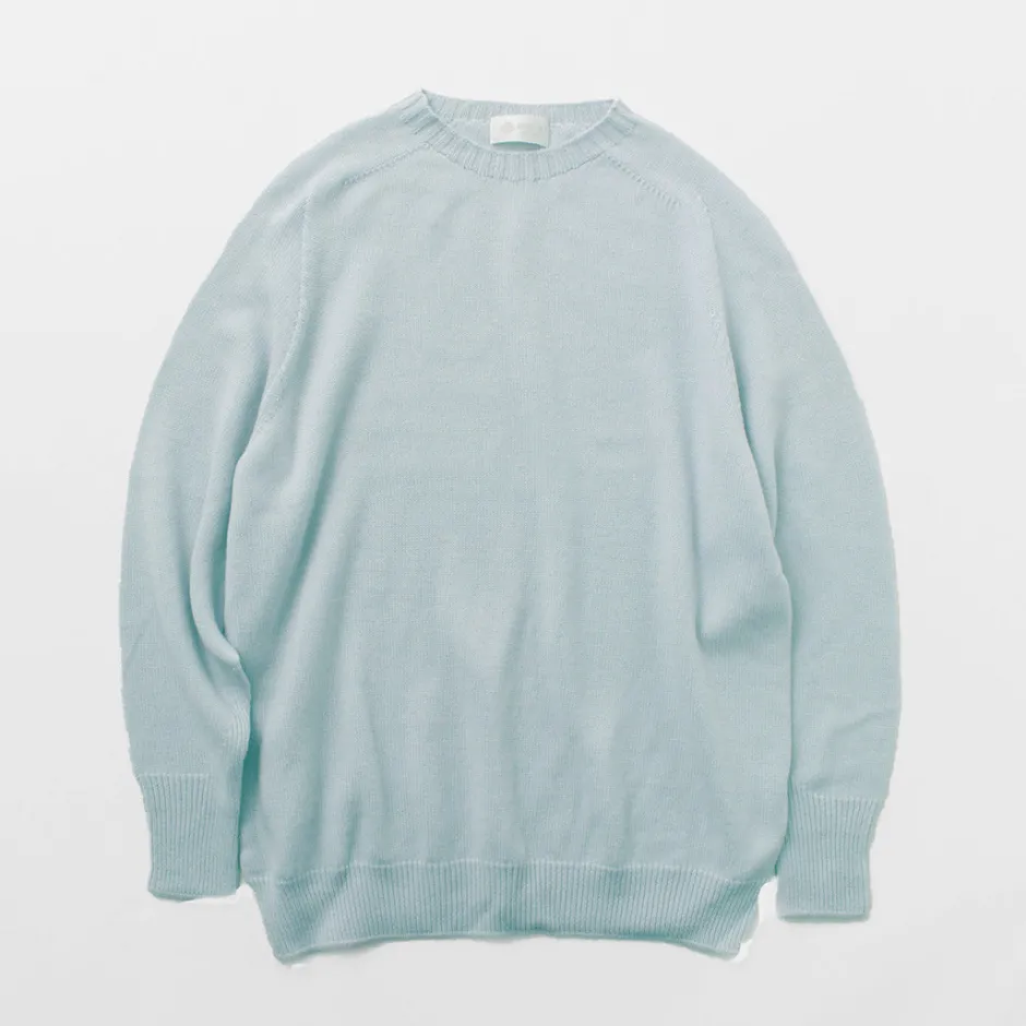 Knits^SOGLIA / Weaners Seamless Merino Wool Crew Neck Sweater