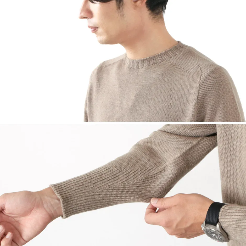 Knits^SOGLIA / Weaners Seamless Merino Wool Crew Neck Sweater