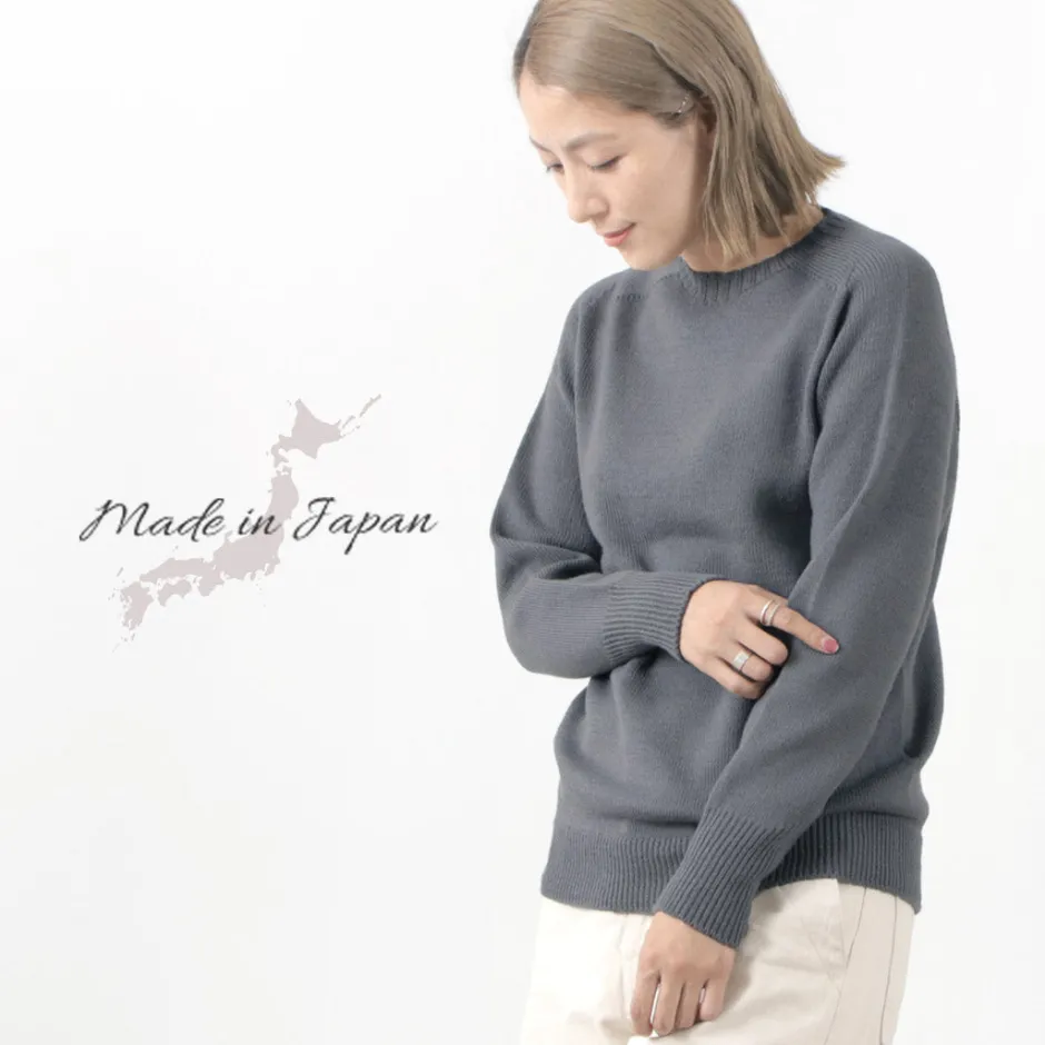Knits^SOGLIA / Weaners Seamless Merino Wool Crew Neck Sweater