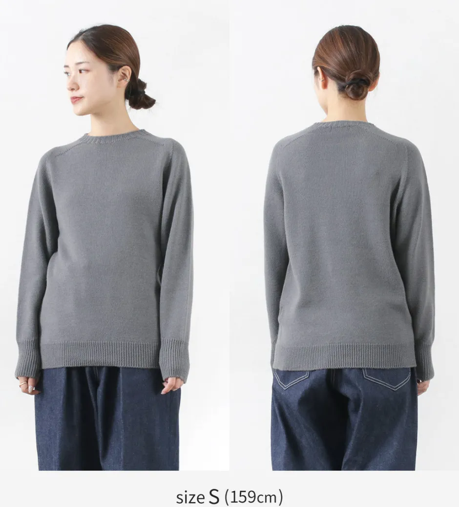 Knits^SOGLIA / Weaners Seamless Merino Wool Crew Neck Sweater