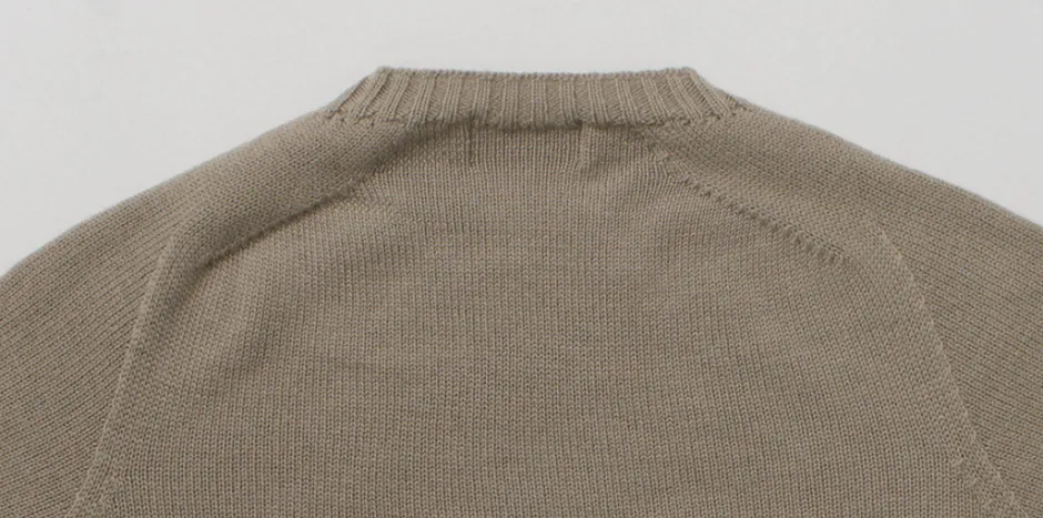 Knits^SOGLIA / Weaners Seamless Merino Wool Crew Neck Sweater