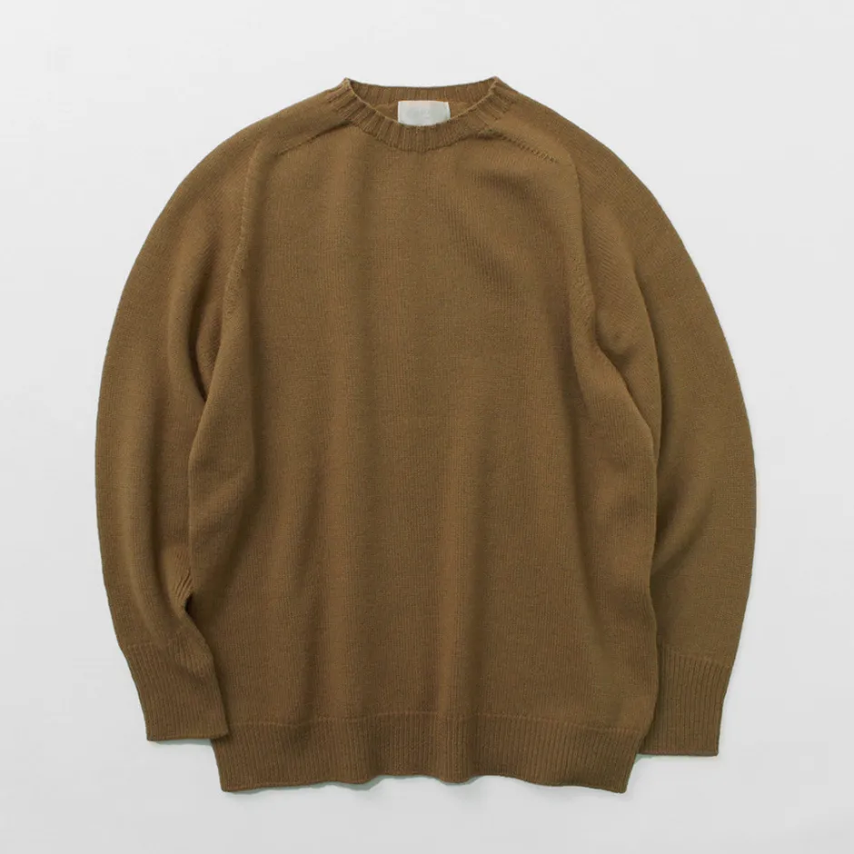 Knits^SOGLIA / Weaners Seamless Merino Wool Crew Neck Sweater