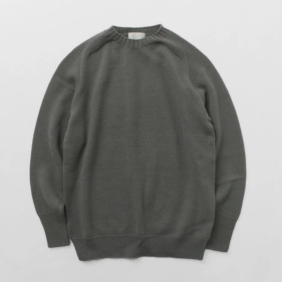 Knits^SOGLIA / Weaners Seamless Merino Wool Crew Neck Sweater