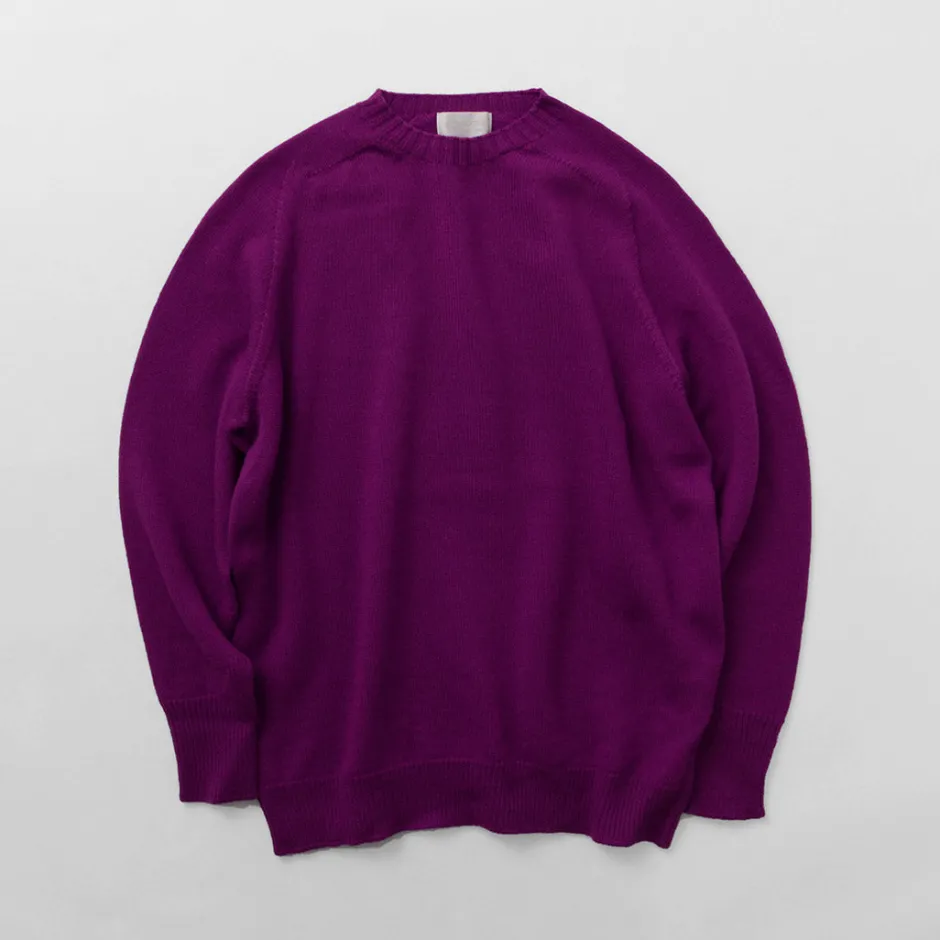 Knits^SOGLIA / Weaners Seamless Merino Wool Crew Neck Sweater